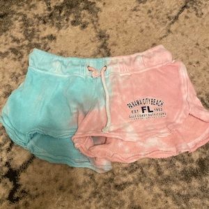 Pink and Blue Panama City Beach Shorts